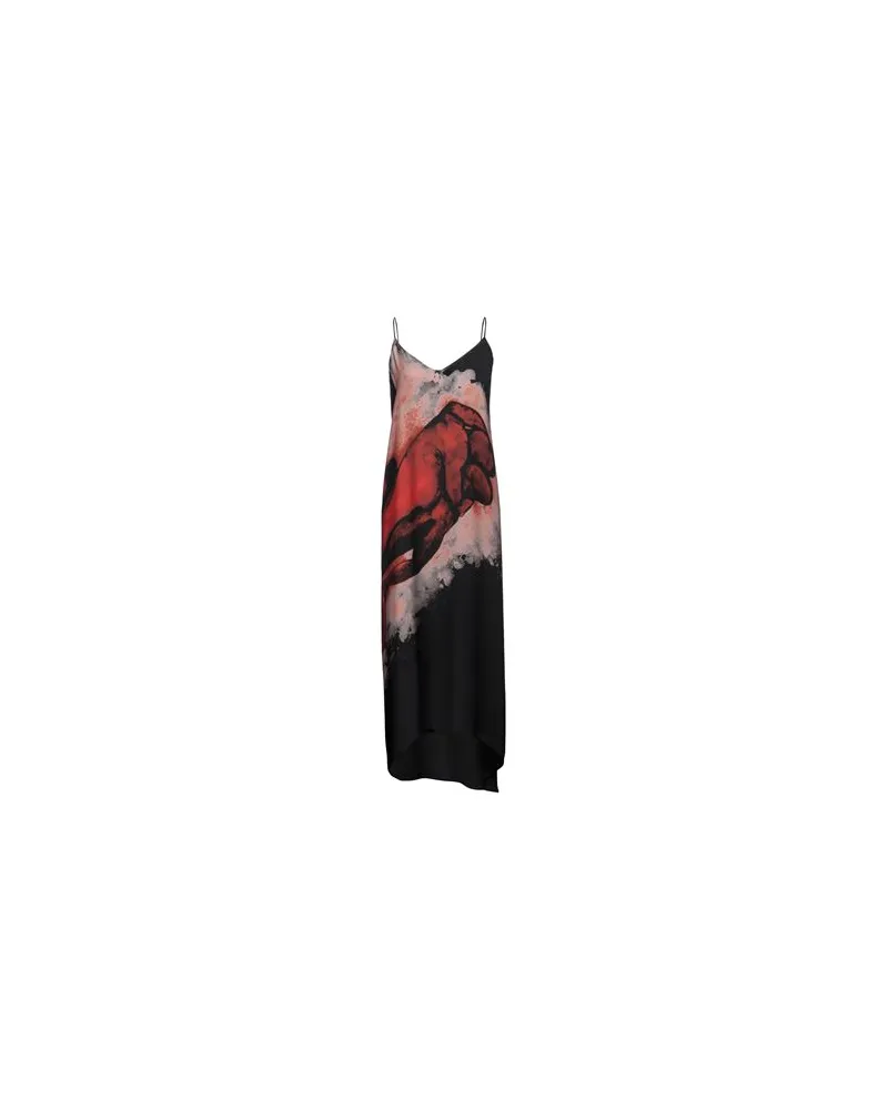 Isabel Benenato KLEIDER - Midi-Kleiderauf YOOX.COM Schwarz