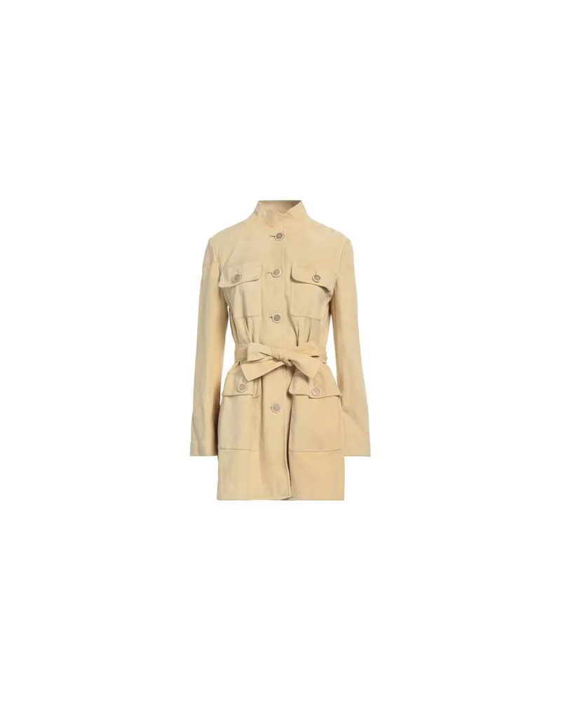 TOD'S JACKEN & MÄNTEL - Jacken, Mäntel & Trenchcoatsauf YOOX.COM Pastellgelb