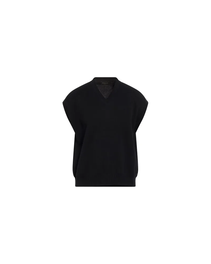 Roberto Collina STRICKWAREN - Pulloverauf YOOX.COM Schwarz