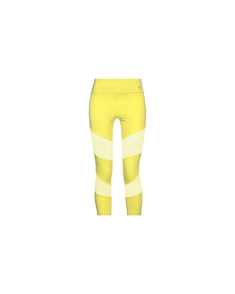 Elisabetta Franchi HOSEN & RÖCKE - Leggingsauf YOOX.COM Limettengrün