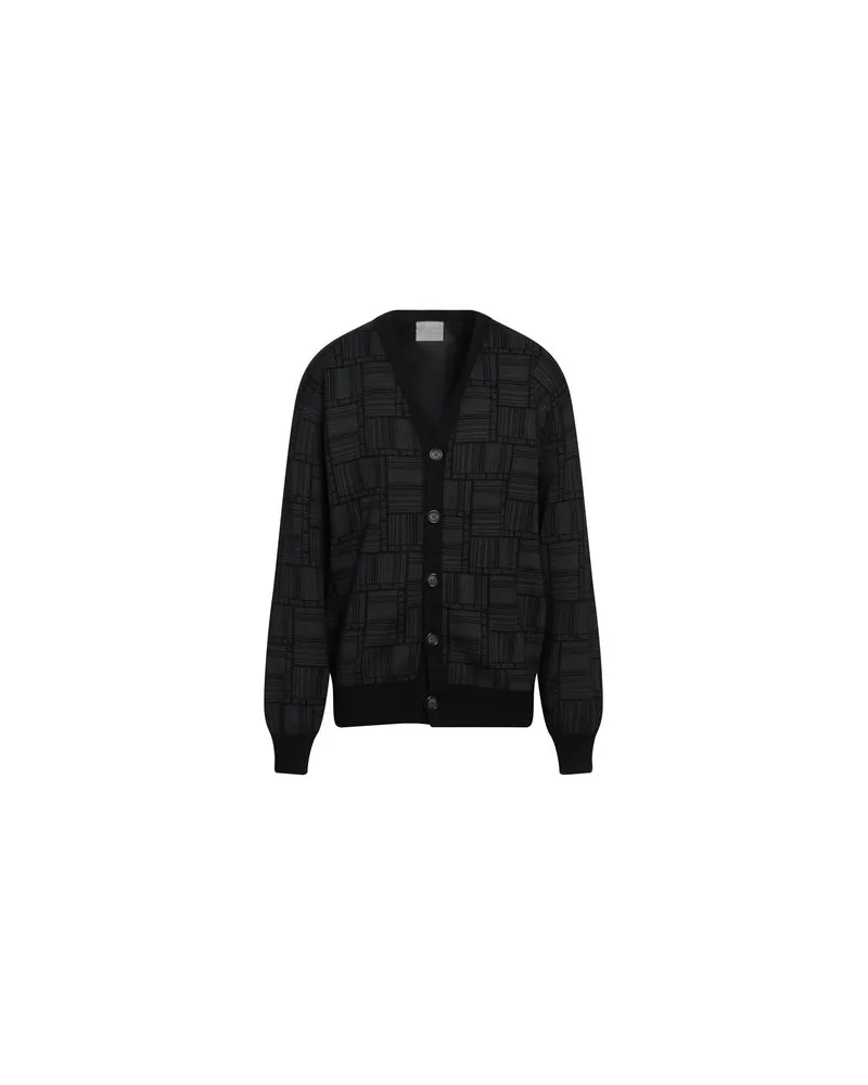 VTMNTS STRICKWAREN - Strickjackenauf YOOX.COM Schwarz