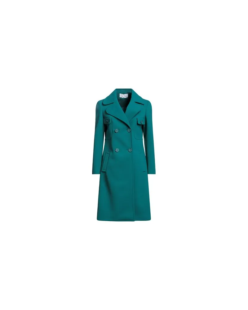 VIRNA DRÒ JACKEN & MÄNTEL - Mäntelauf YOOX.COM Aquamarin