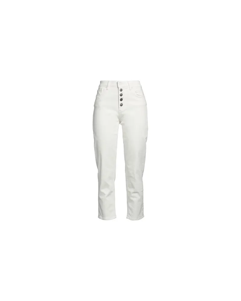 VICOLO DENIM COUTURE - HOSEN & RÖCKE - Jeanshosenauf YOOX.COM Elfenbein