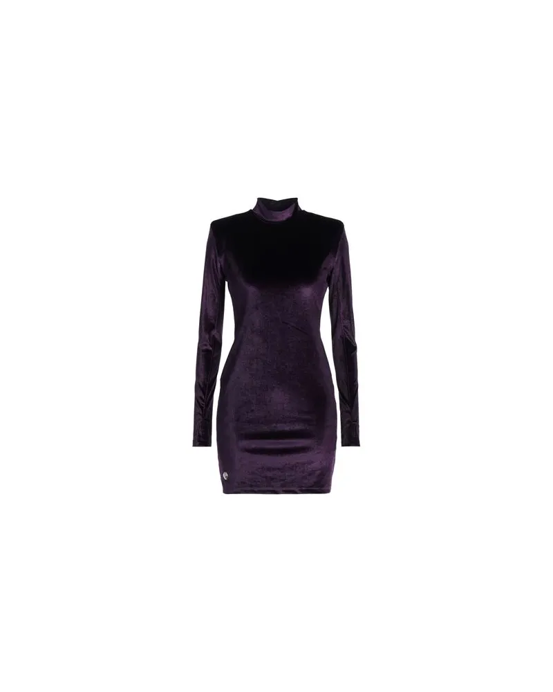 Philipp Plein KLEIDER - Mini-Kleiderauf YOOX.COM Dunkelviolett