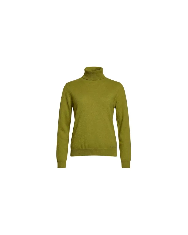 Icona By Kaos STRICKWAREN - Rollkragenpulloverauf YOOX.COM Limettengrün