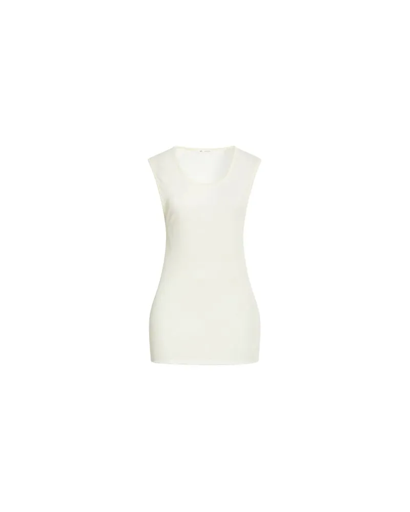 AMI Paris TOPS - T-shirtsauf YOOX.COM Elfenbein