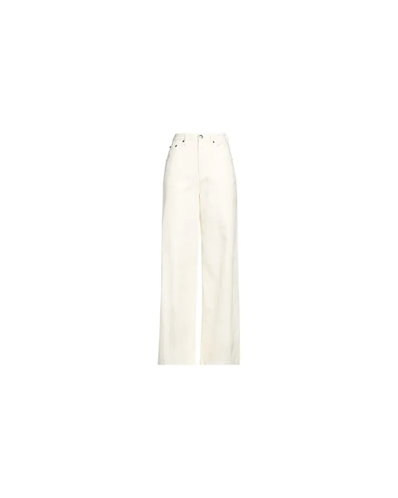 Meadows HOSEN & RÖCKE - Jeanshosenauf YOOX.COM Elfenbein