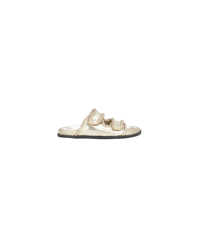 Elena Iachi SCHUHE - Sandalenauf YOOX.COM Platin
