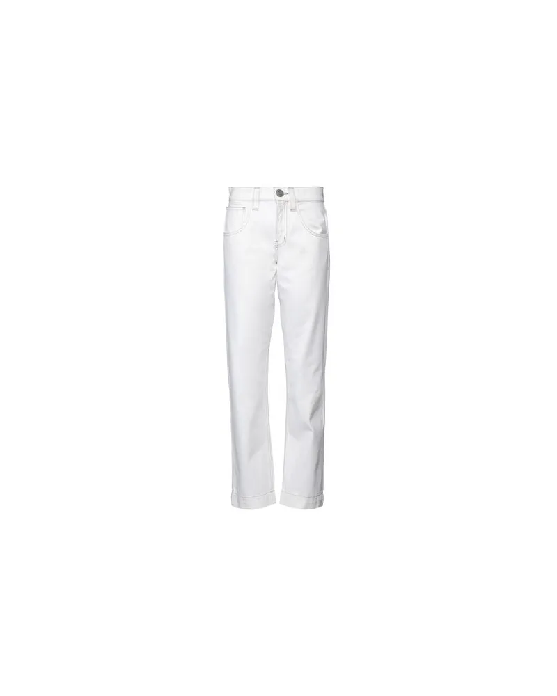 Frame Denim HOSEN & RÖCKE - Jeanshosenauf YOOX.COM Weiß