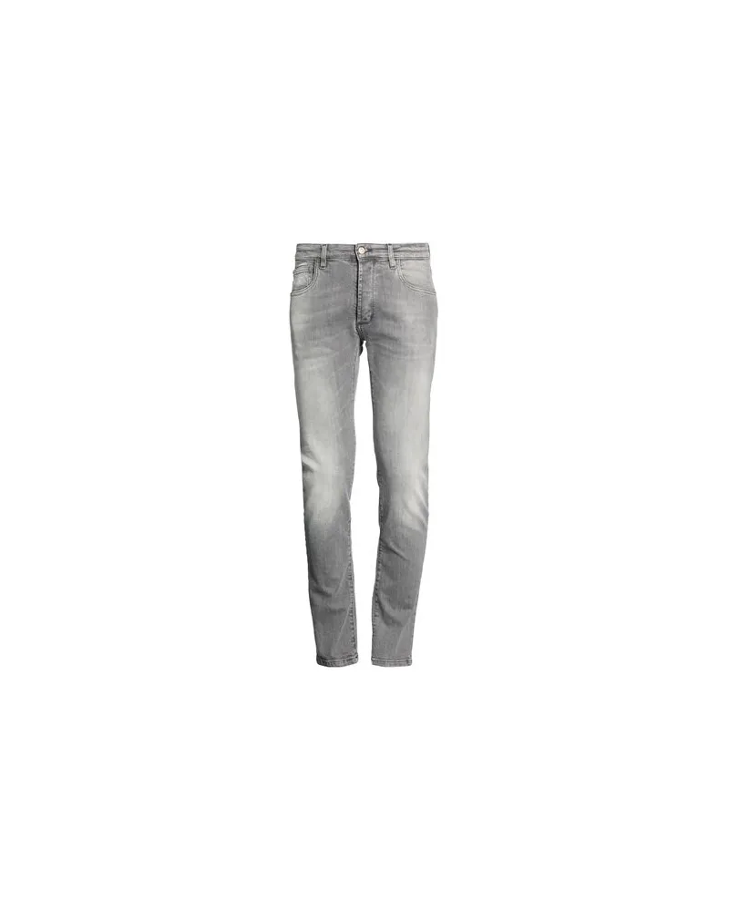 OFFICINA 36 HOSEN & RÖCKE - Jeanshosenauf YOOX.COM Grau