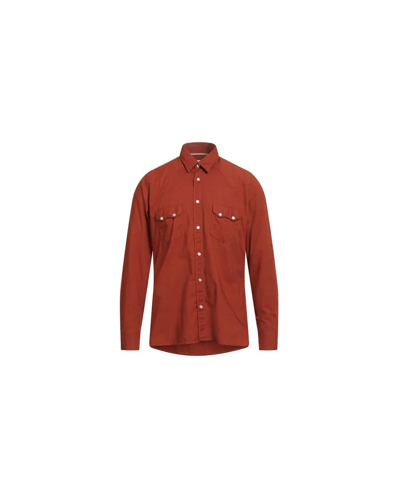 Tintoria Mattei TOPS - Hemdenauf YOOX.COM Rostrot