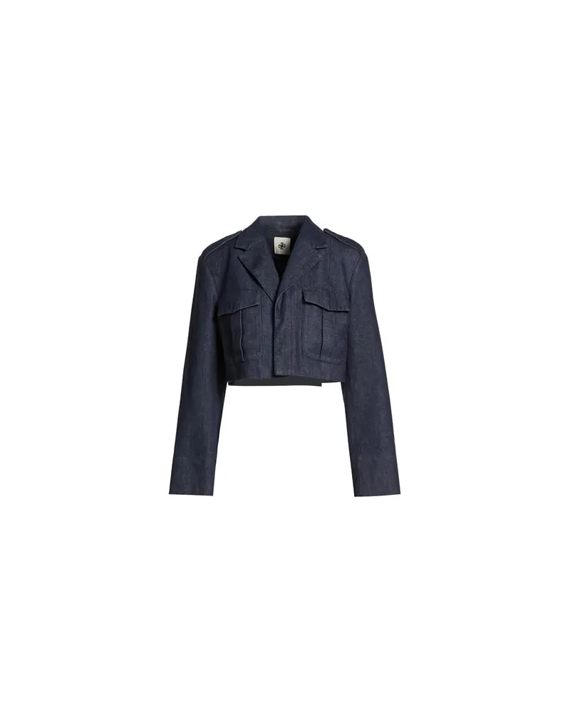 The Garment JACKEN & MÄNTEL - Jeansjacken/Mäntelauf YOOX.COM Blau