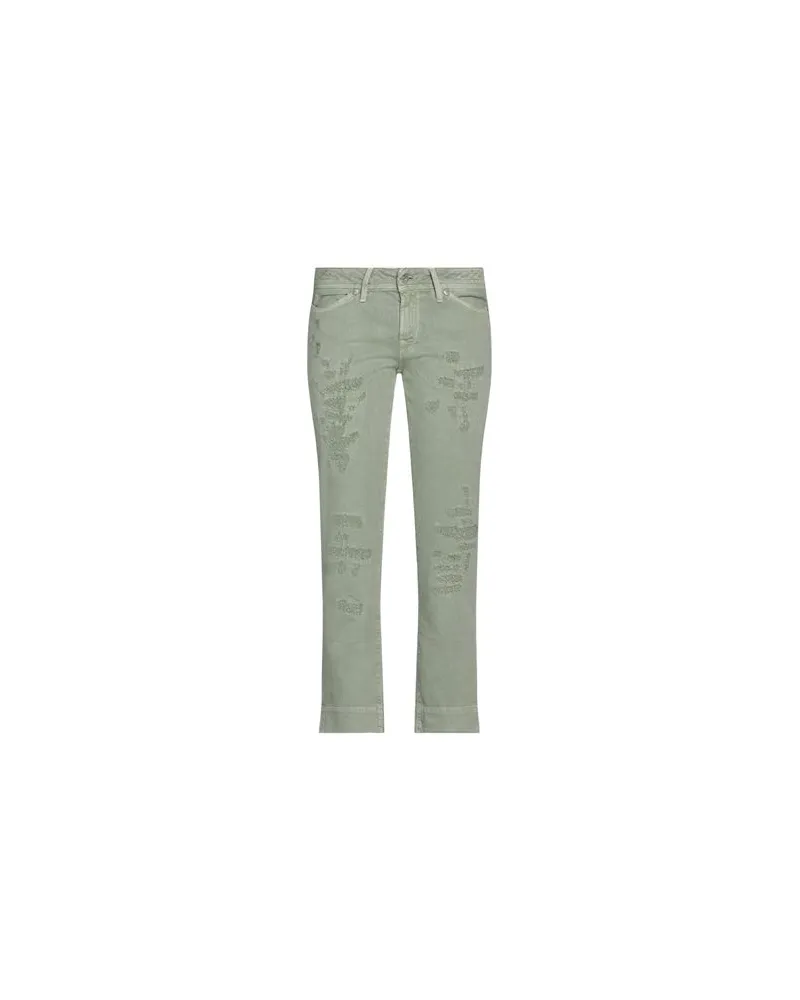 Jacob Cohën HOSEN & RÖCKE - Jeanshosenauf YOOX.COM Militärgrün