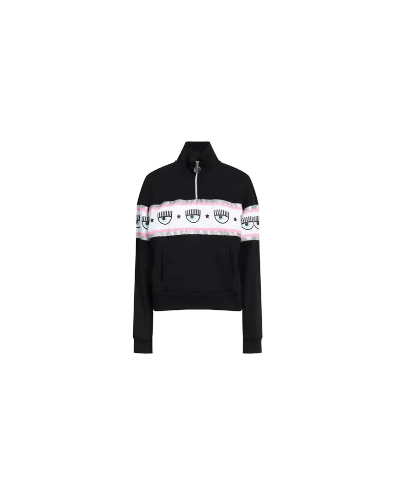 Chiara Ferragni TOPS - Sweatshirtsauf YOOX.COM Schwarz