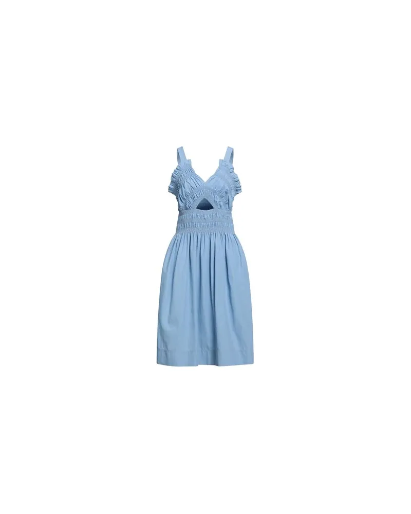 KRIZIA KLEIDER - Midi-Kleiderauf YOOX.COM Blaugrau