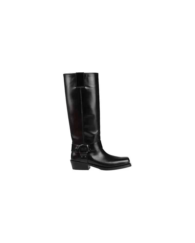 Valentino Garavani SCHUHE - Stiefelauf YOOX.COM Schwarz