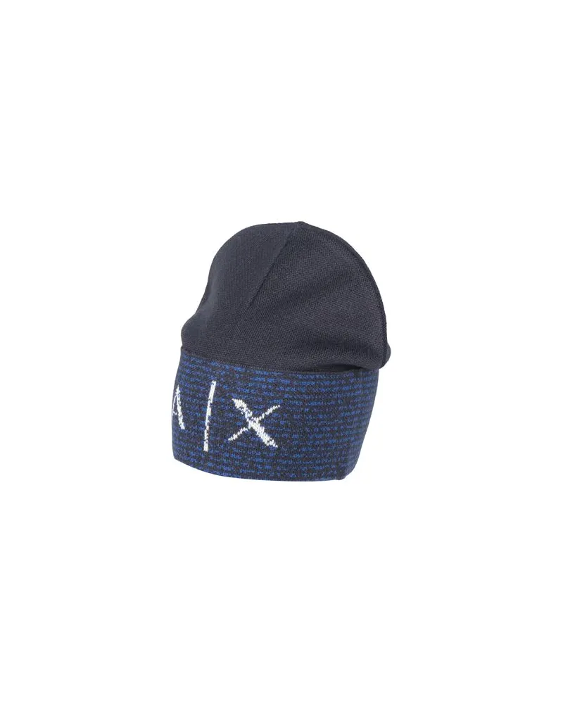 Armani Exchange ACCESSOIRES - Mützen & Hüteauf YOOX.COM Marineblau