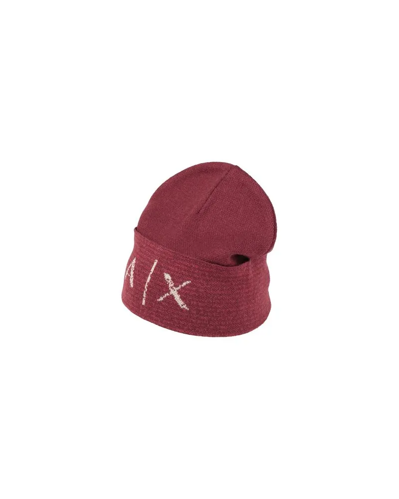 Armani Exchange ACCESSOIRES - Mützen & Hüteauf YOOX.COM Bordeaux