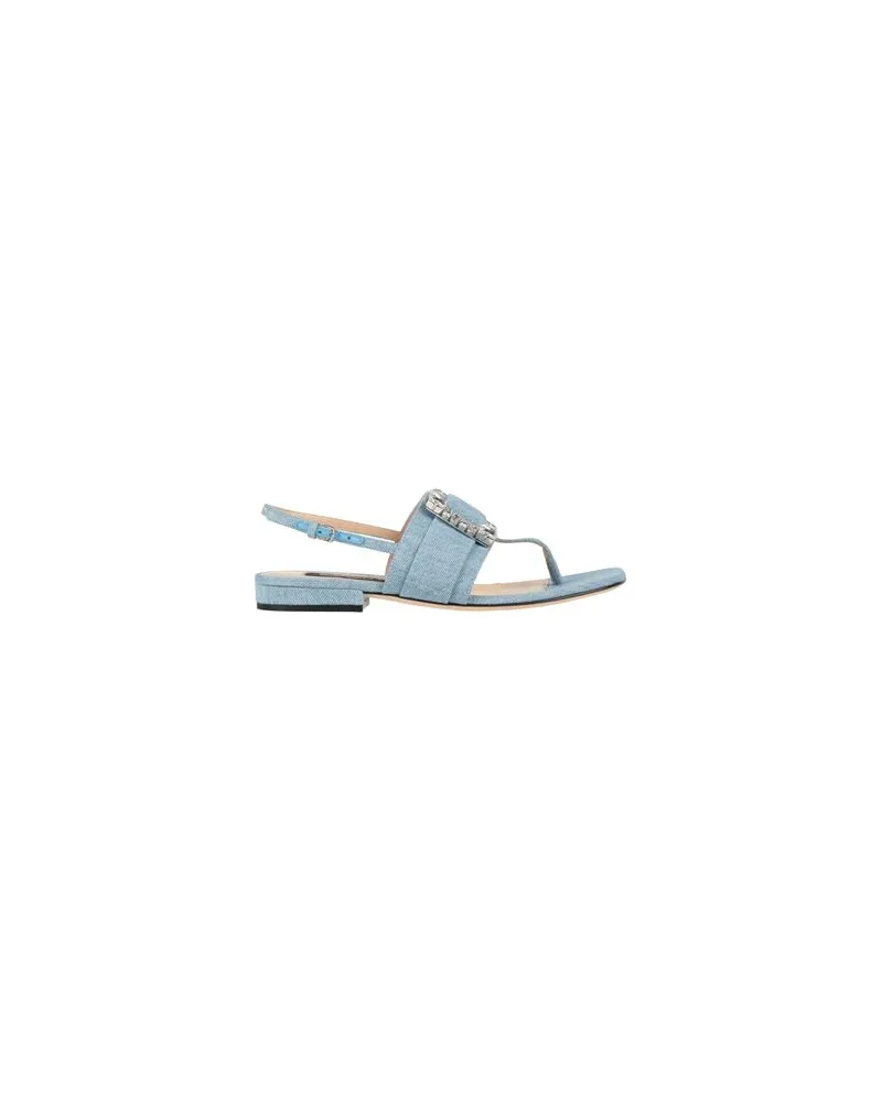 Sergio Rossi SCHUHE - Zehentrennerauf YOOX.COM Blau