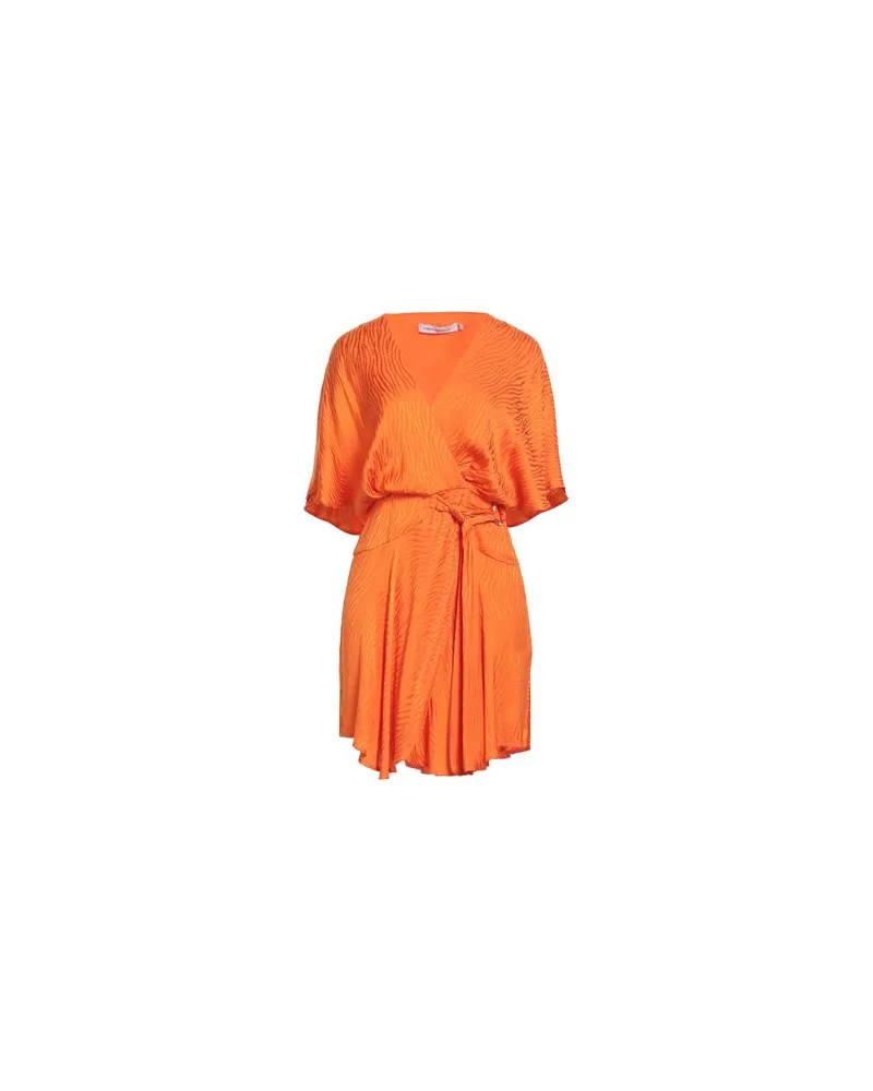 Simona Corsellini KLEIDER - Mini-Kleiderauf YOOX.COM Orange