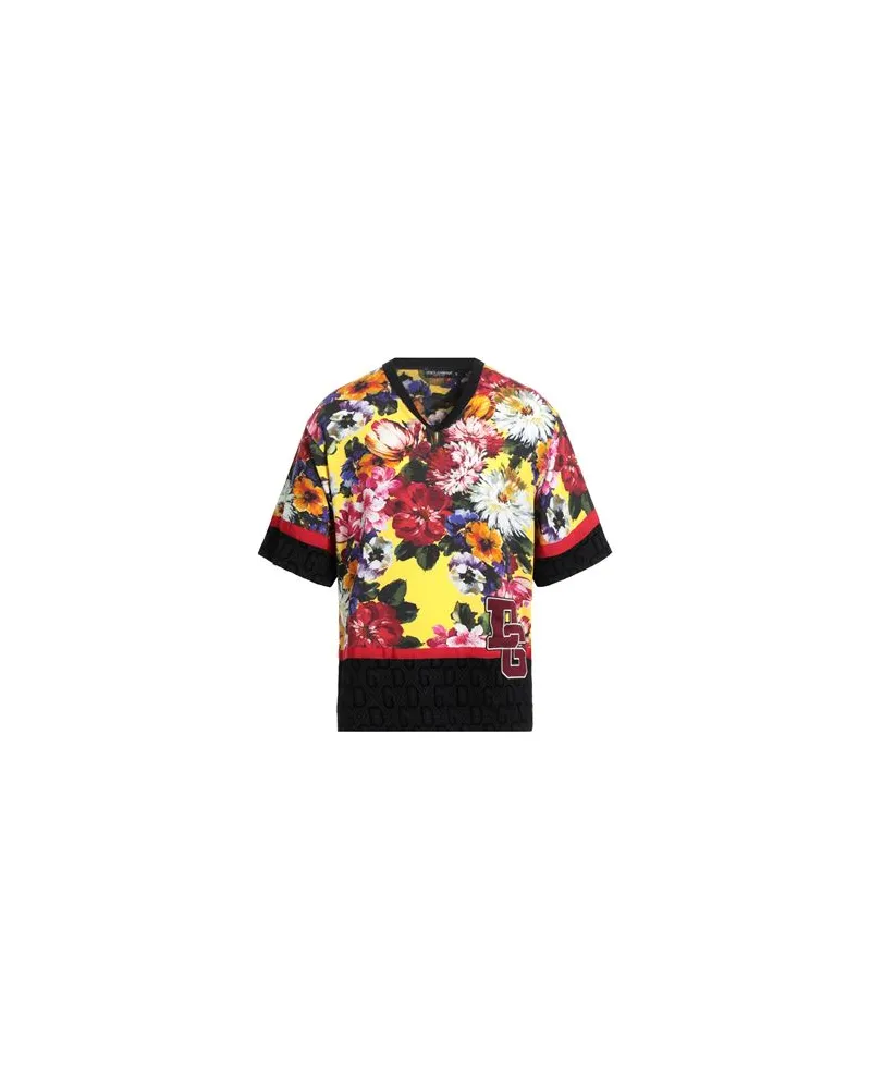 Dolce & Gabbana TOPS - T-shirtsauf YOOX.COM Gelb
