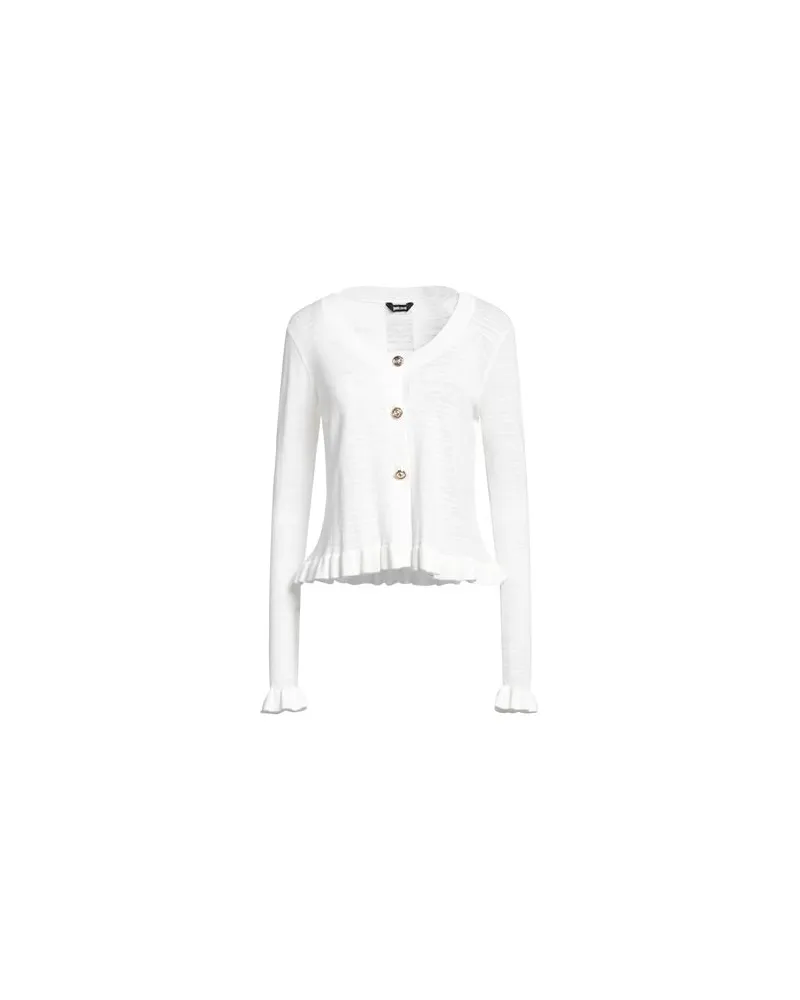 Just Cavalli STRICKWAREN - Strickjackenauf YOOX.COM Weiß