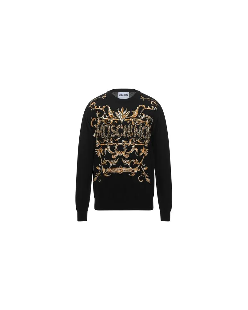 Moschino STRICKWAREN - Pulloverauf YOOX.COM Schwarz