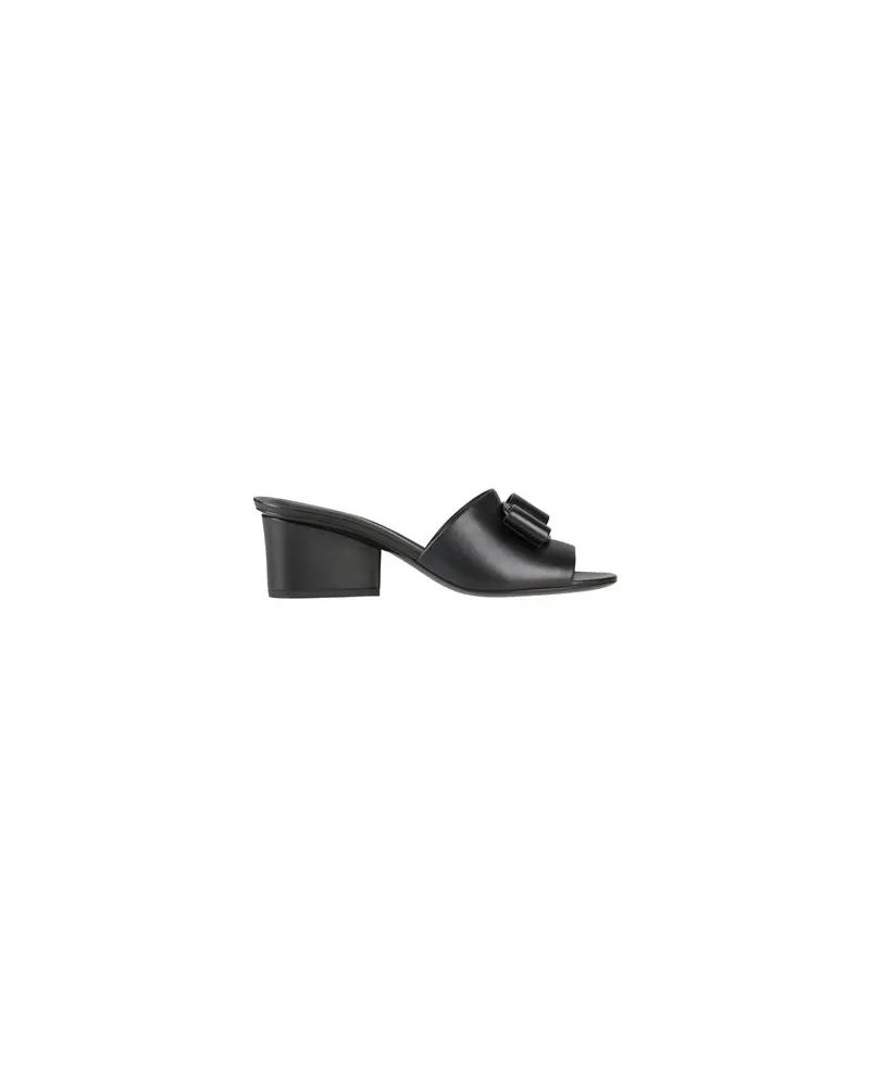 Ferragamo SCHUHE - Sandalenauf YOOX.COM Schwarz