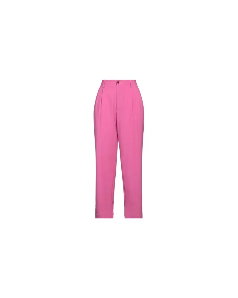 PLAN C HOSEN & RÖCKE - Hosenauf YOOX.COM Fuchsia