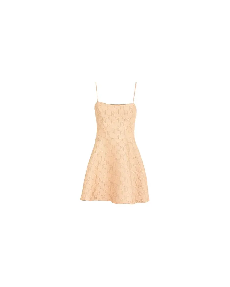 Elisabetta Franchi KLEIDER - Mini-Kleiderauf YOOX.COM Sand