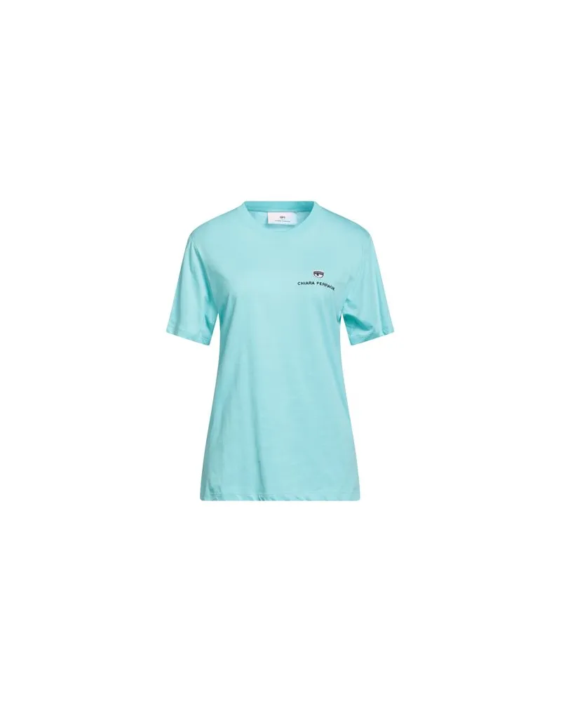 Chiara Ferragni TOPS - T-shirtsauf YOOX.COM Tūrkis