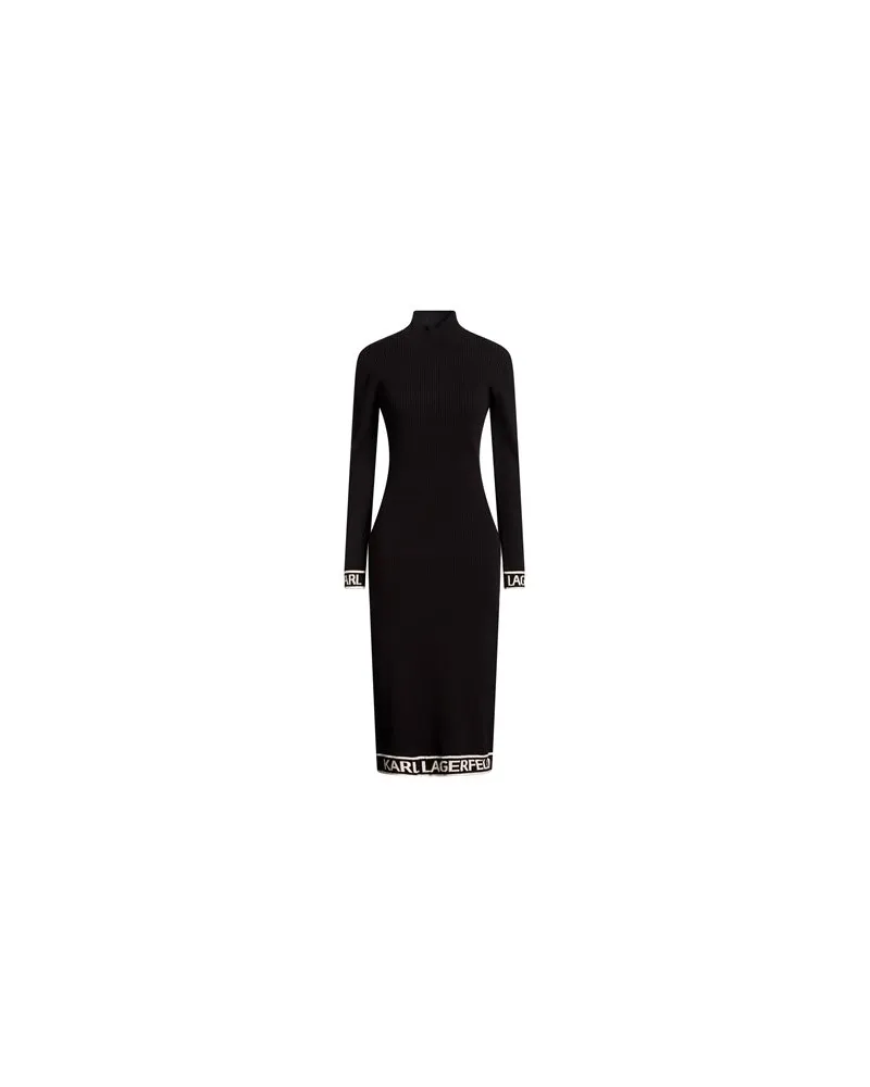 Karl Lagerfeld KLEIDER - Midi-Kleiderauf YOOX.COM Schwarz