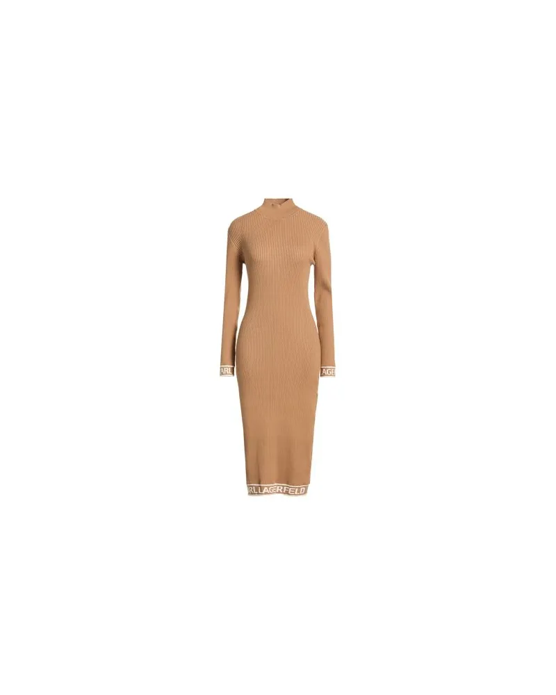 Karl Lagerfeld KLEIDER - Midi-Kleiderauf YOOX.COM Sand