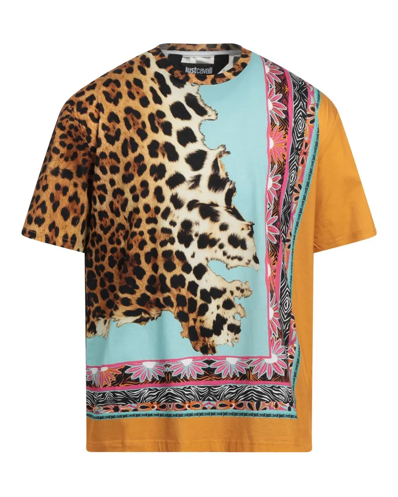 Just Cavalli T-shirts Ocker