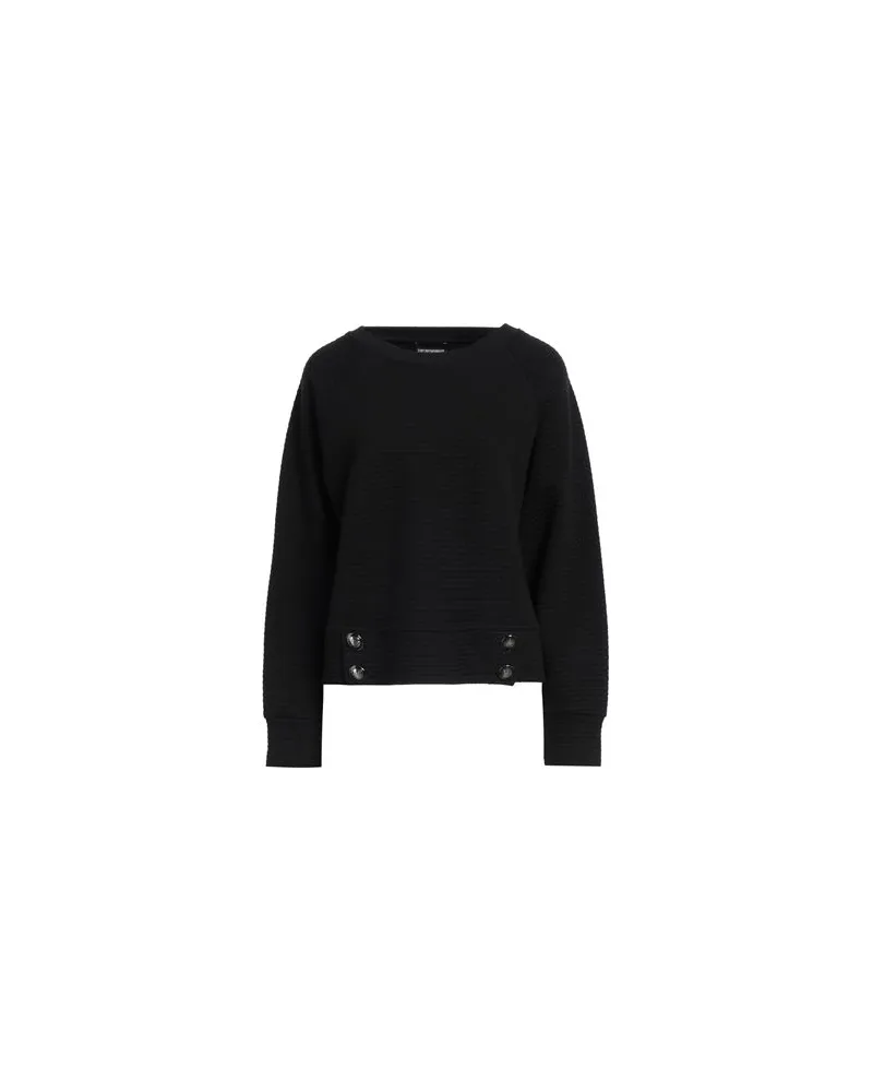 Emporio Armani TOPS - Sweatshirtsauf YOOX.COM Schwarz