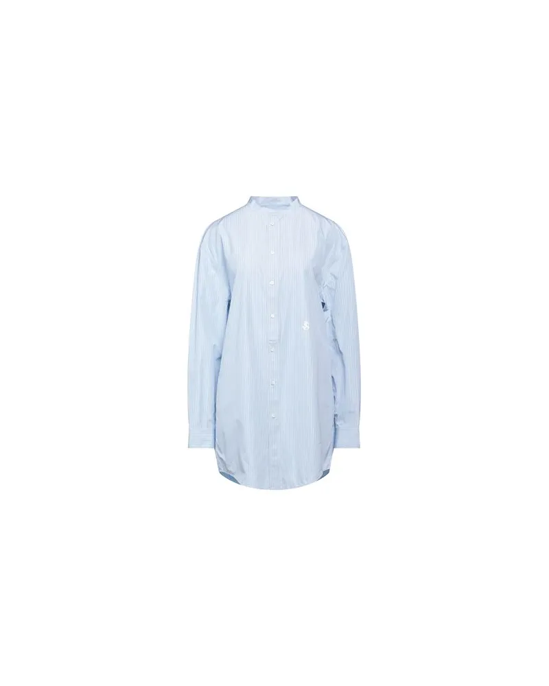 Jil Sander TOPS - Hemdenauf YOOX.COM Himmelblau