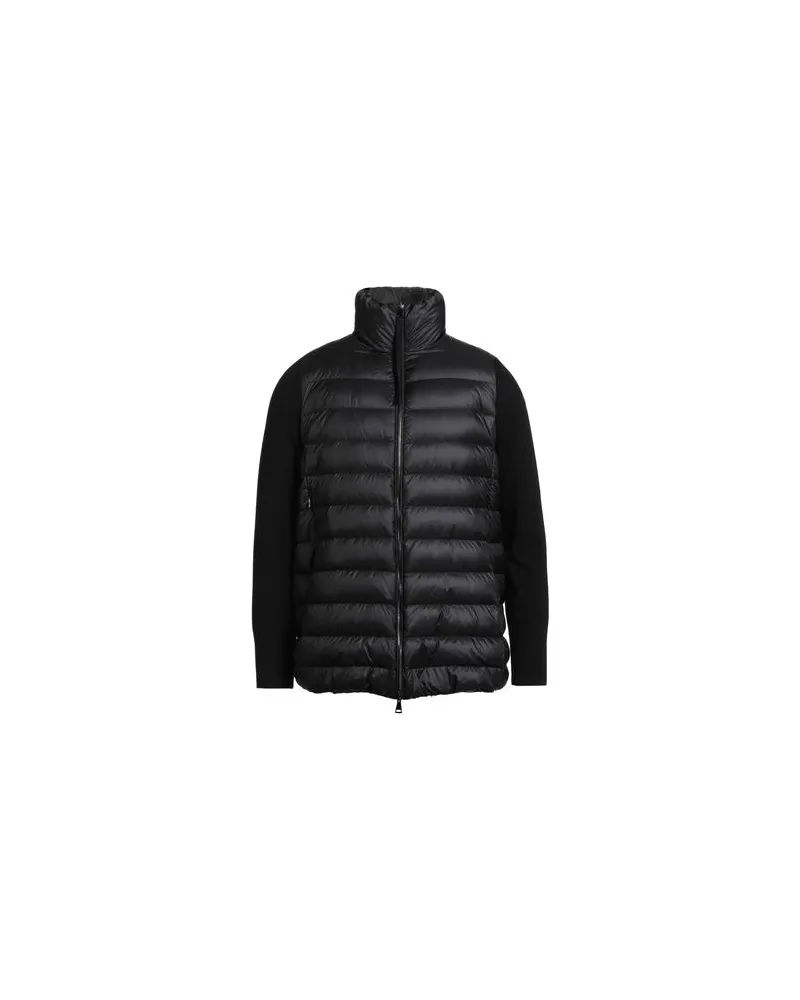 Moncler JACKEN & MÄNTEL - Pufferjacken & Daunenjackenauf YOOX.COM Schwarz