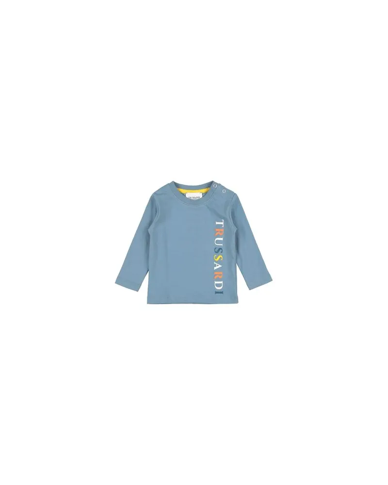 Trussardi TOPS - T-shirtsauf YOOX.COM Hellblau