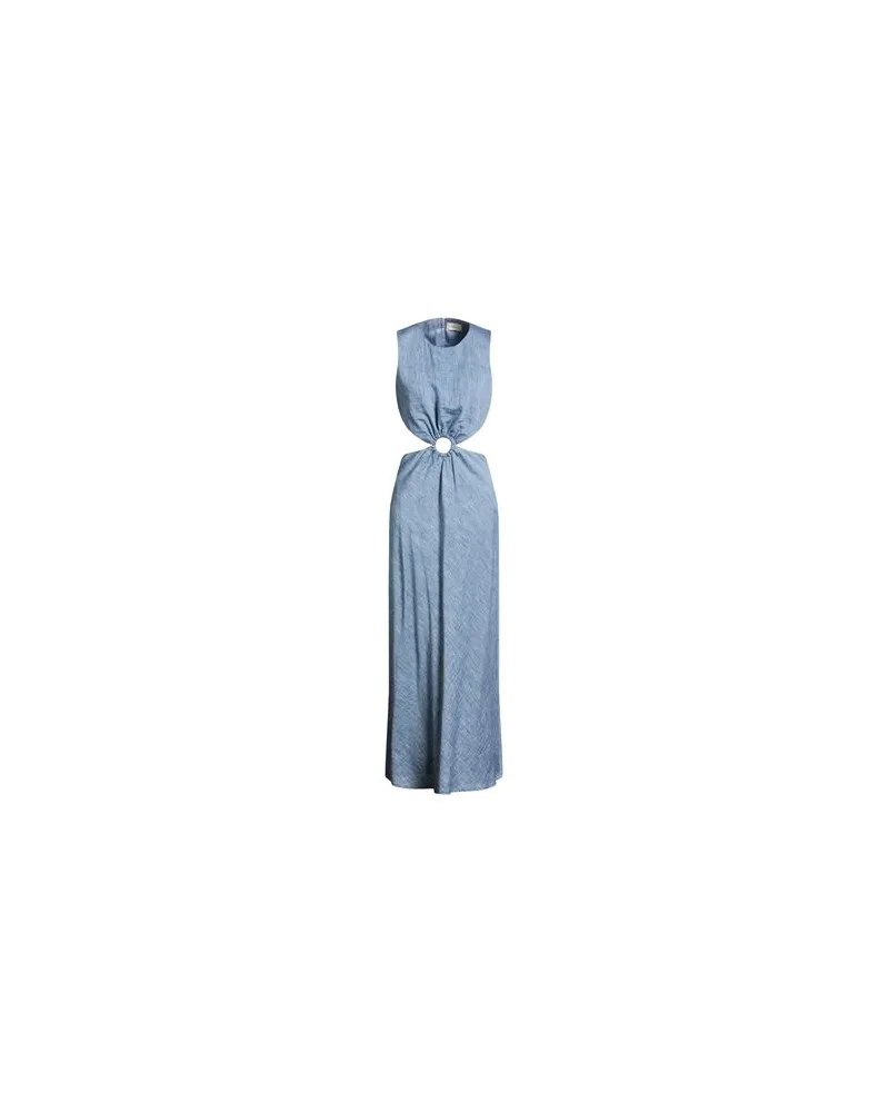 VICOLO KLEIDER - Maxi-Kleiderauf YOOX.COM Blau
