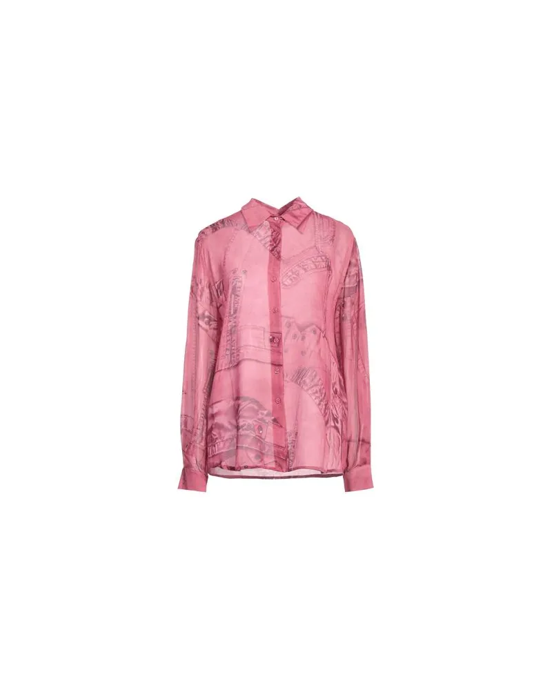 Blumarine TOPS - Hemdenauf YOOX.COM Magenta
