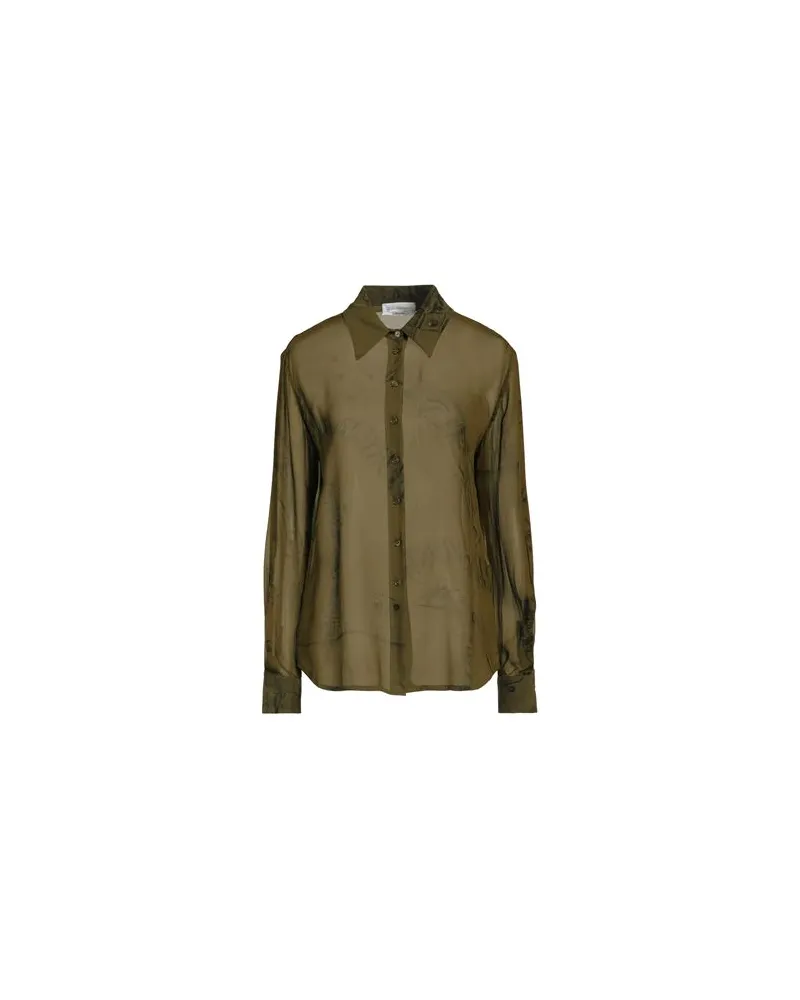 Blumarine TOPS - Hemdenauf YOOX.COM Militärgrün