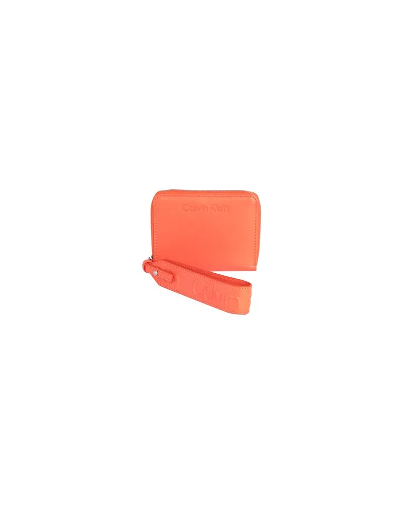 Calvin Klein Kleinlederwaren - Brieftaschenauf YOOX.COM Orange
