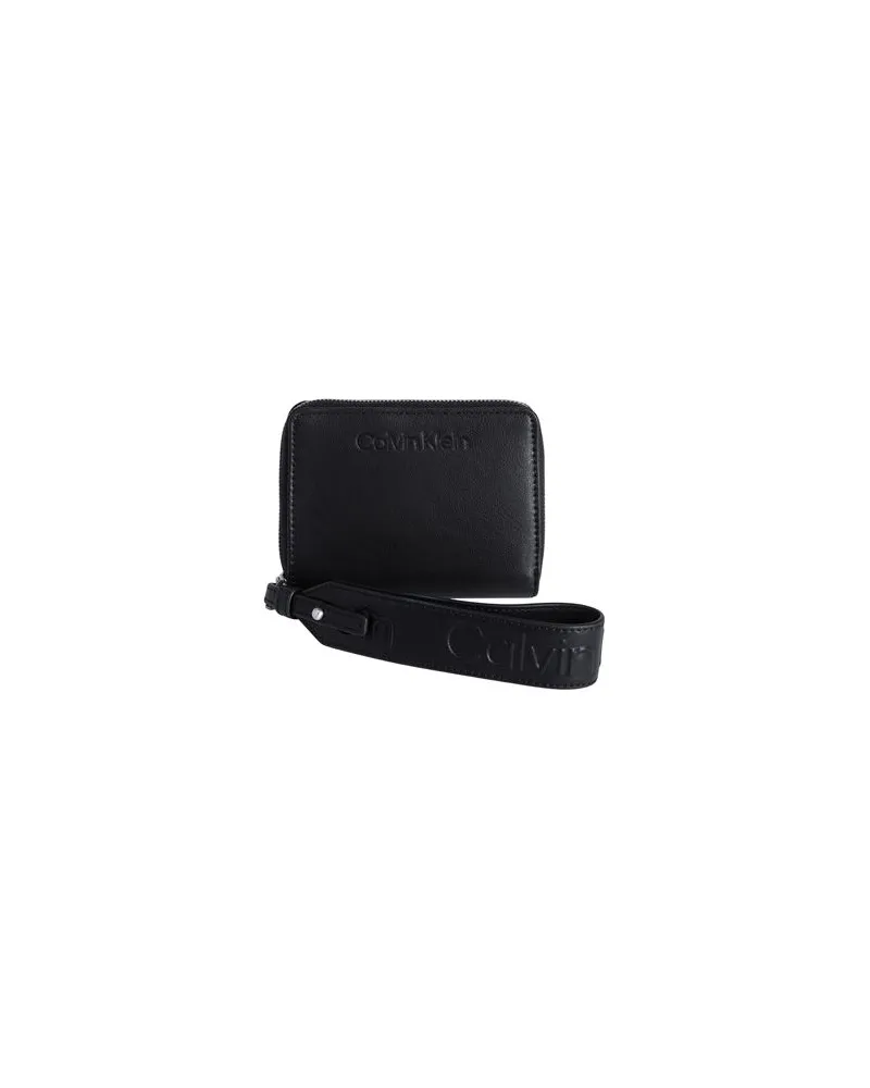 Calvin Klein Kleinlederwaren - Brieftaschenauf YOOX.COM Schwarz