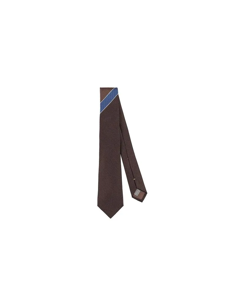 Canali ACCESSOIRES - Krawatten & Fliegenauf YOOX.COM Braun