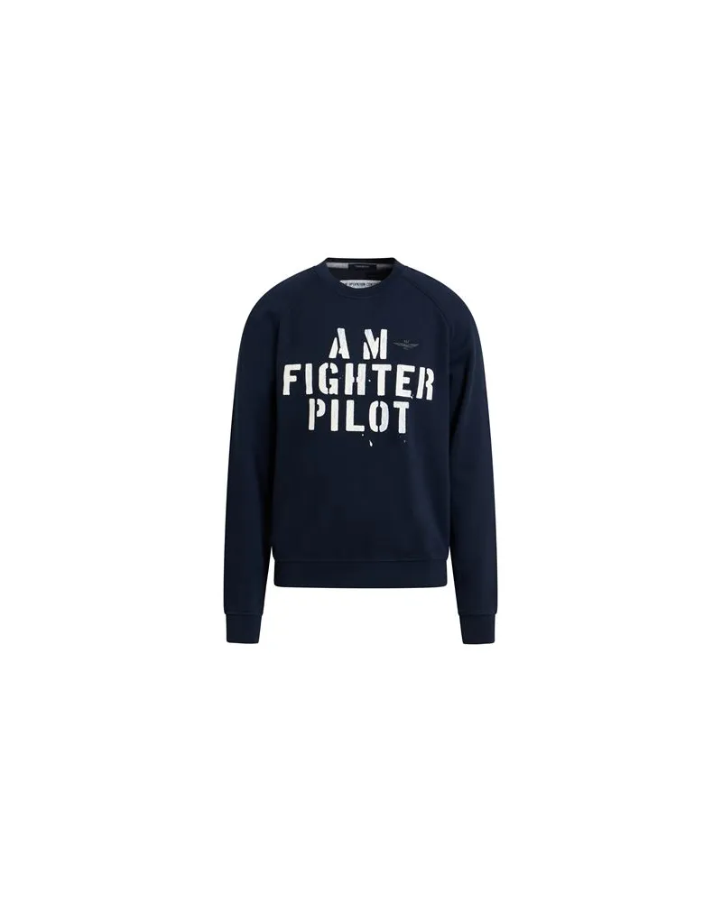 Aeronautica Militare TOPS - Sweatshirtsauf YOOX.COM Marineblau