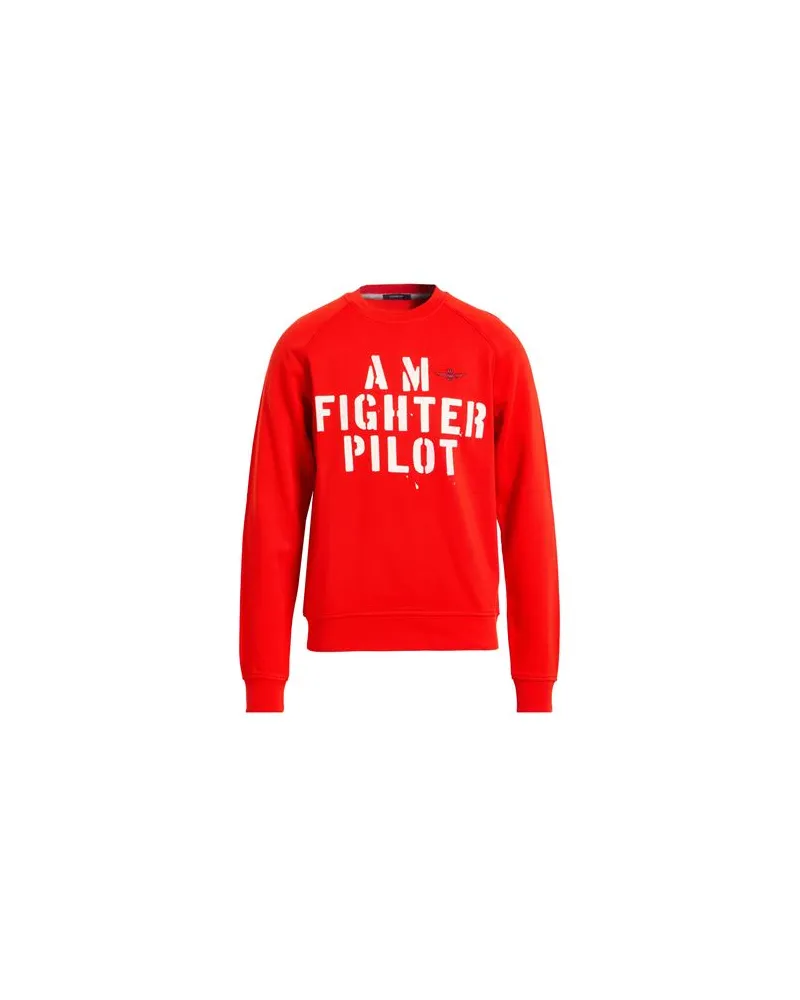 Aeronautica Militare TOPS - Sweatshirtsauf YOOX.COM Rot