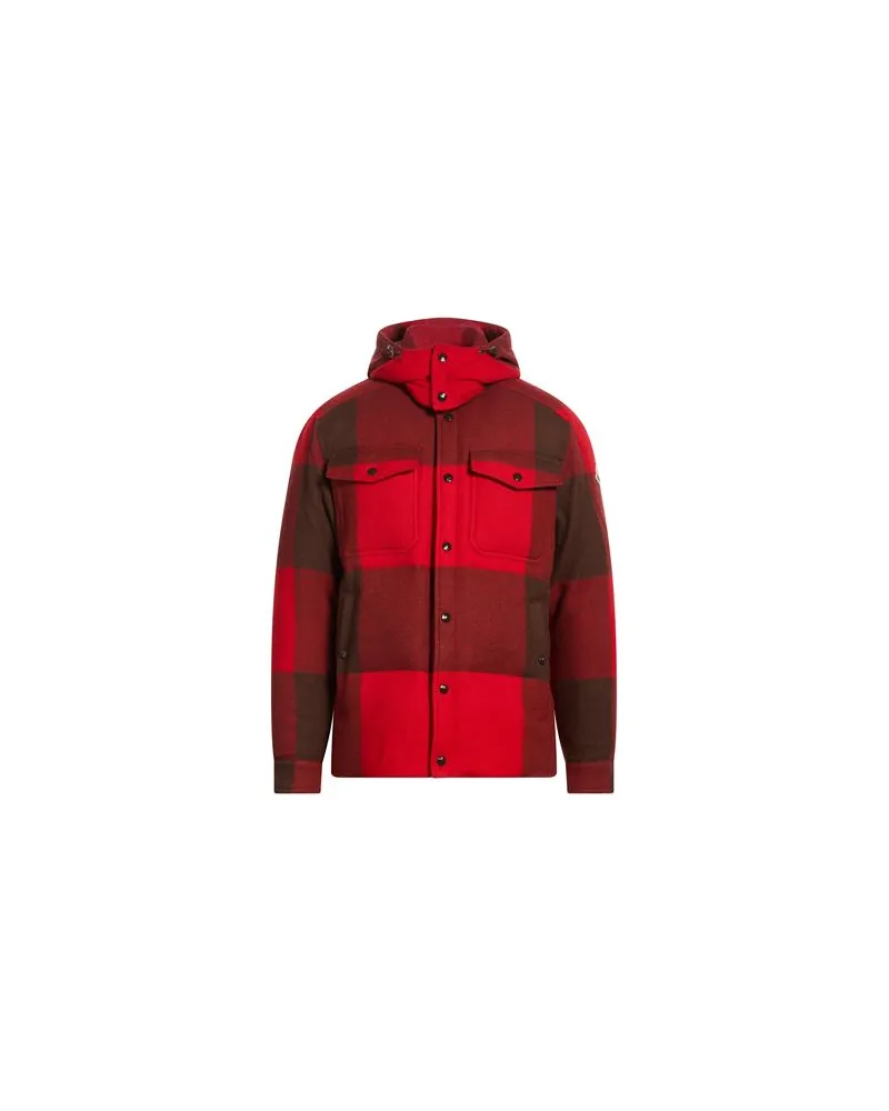 Moncler JACKEN & MÄNTEL - Pufferjacken & Daunenjackenauf YOOX.COM Rot