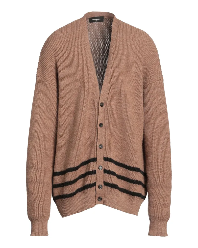 Dsquared2 Strickjacke Kamel