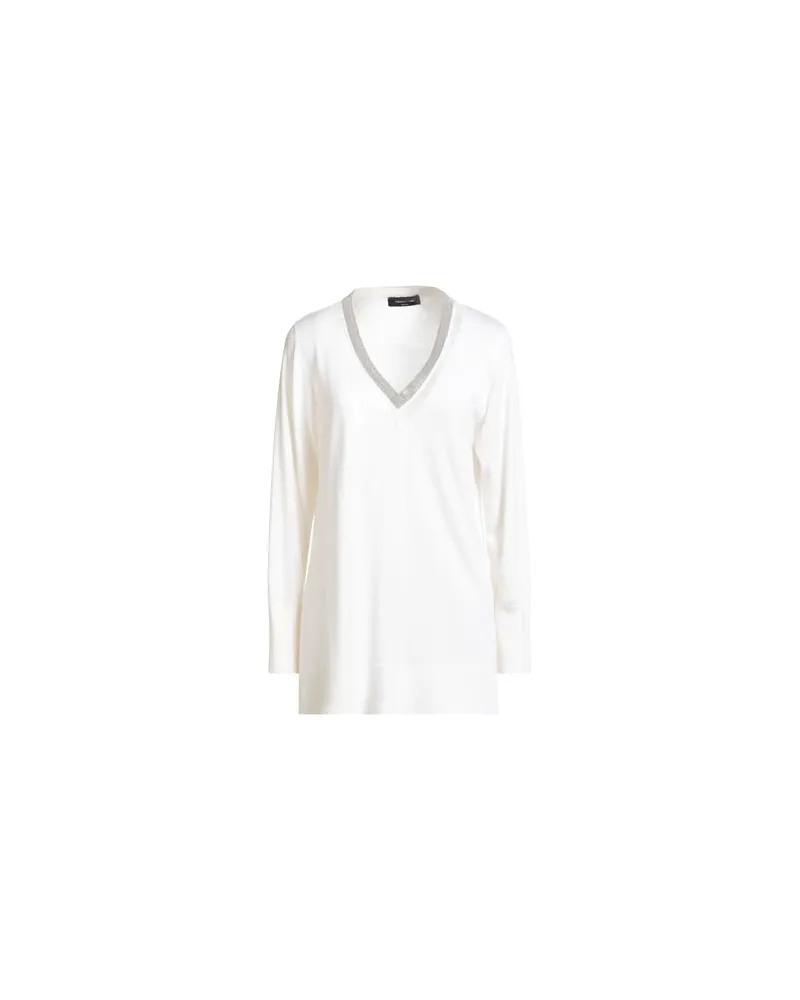 Fabiana Filippi STRICKWAREN - Pulloverauf YOOX.COM Elfenbein