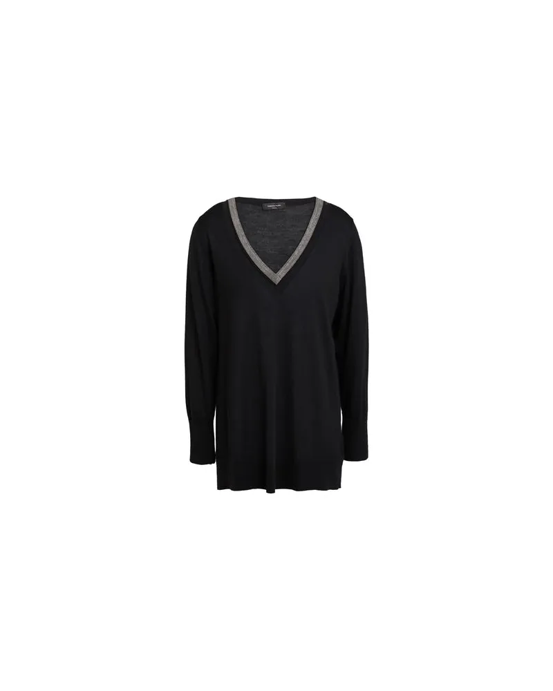 Fabiana Filippi STRICKWAREN - Pulloverauf YOOX.COM Schwarz